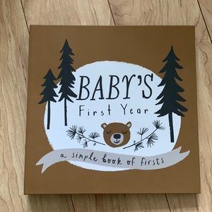 New Baby Milestone/Book Camping Theme